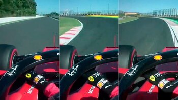 El temerario Charles Leclerc piloteó