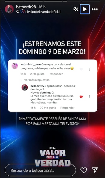 Beto Ortiz explotó contra usuaria