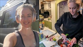 La intrépida mujer mantiene su