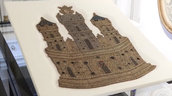 Los dos bordados con hilos de plata y oro desconocidos del Reino de Castilla que se subastarán en Londres en julio: “Muy diferentes e increíblemente inusuales”