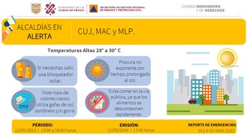 La dependencia activó alerta amarilla