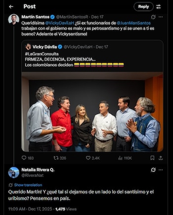 Usuarios de X contestaron a