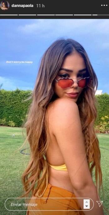 Danna Paola también aprovechó para