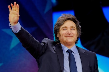 Javier Milei en CPAC. REUTERS/Brian Snyder