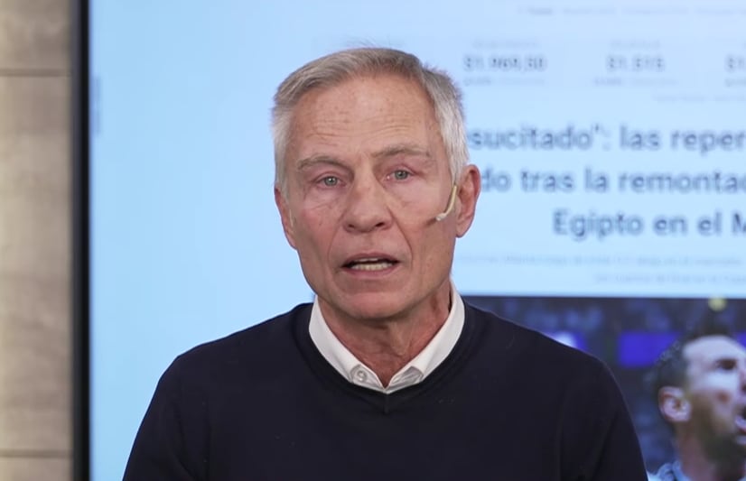 Martín Lombardero explicó que el organismo reacciona ante un final agónico de la Selección como si enfrentara una situación de peligro real (Infobae en Vivo)