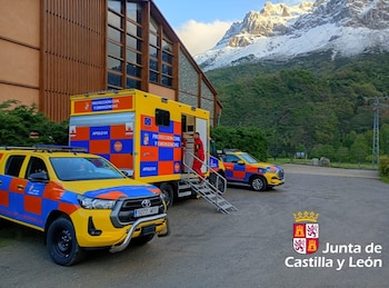 El montañero británico desaparecido en Picos de Europa ha sido localizado este sábado en el Canal de Moeño. (Junta de Castilla y León)