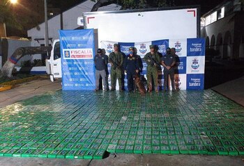 Imagen suministrada por el Gaula