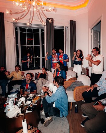 Los festejos de Pierre Gasly