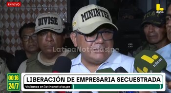 Liberación de empresaria secuestrada y