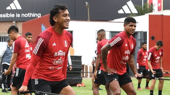 La selección peruana viene trabajando