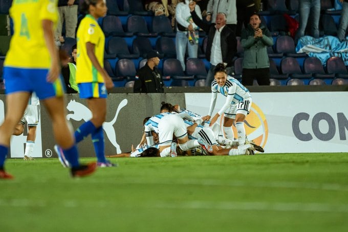 Mercedes Diz y Josefina Galarza convirtieron los goles para Argentina