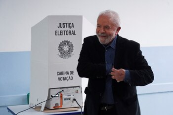 Lula votó en San Pablo