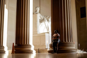 El Lincoln Memorial fue inaugurado en 1922 en homenaje al presidente ( REUTERS/Ken Cedeno)