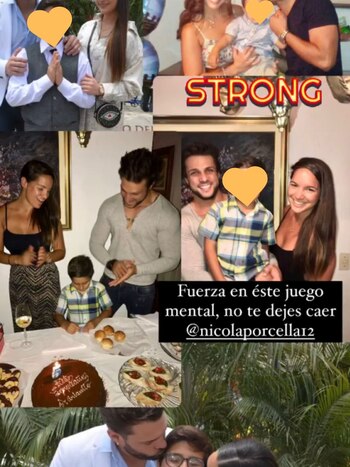 Francesca Lazo, expareja de Nicola