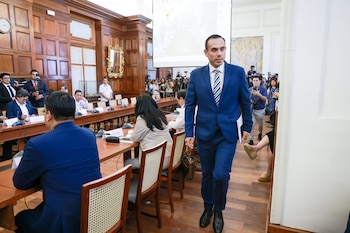 El presidente José Jerí acudió