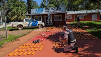 Prefectura Naval secuestró 290 kilos