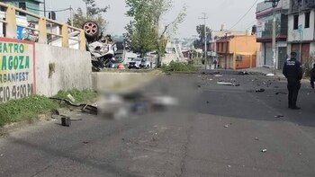 Oficiales de seguridad acudieron al