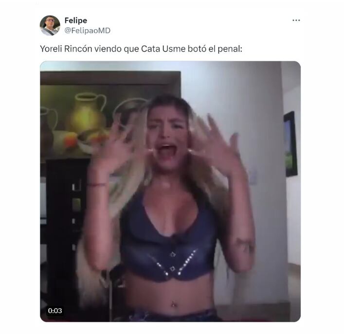 La ausencia de Yoreli Rincón fue un tema candente en redes sociales, especialmente tras el fallo de Catalina Usme en los Olímpicos - crédito redes sociales