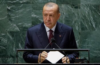 El presidente turco, Recep Tayyip
