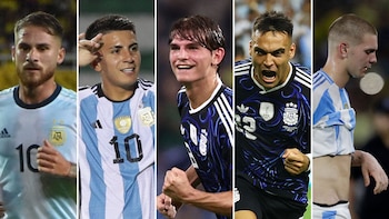 Tras el retiro de Messi de la selección argentina, quiénes son los candidatos a heredar la camiseta N° 10: los últimos en portarla
