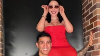 Aida Victoria Merlano reveló qué está pasando entre ella y el streamer Escro, con quien se ha besado apasionadamente en video: “Me hace feliz”