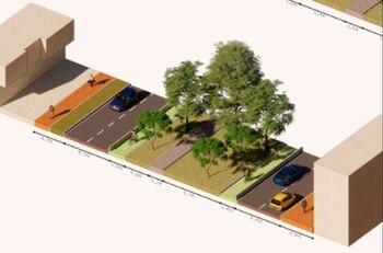 La obra contempla la construcción