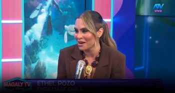 Ethel Pozo habla del regreso de Christian Domínguez y responde por qué fue retirado de ‘América Hoy’. Captura: Magaly TV La Firme.