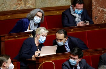 Marine Le Pen, líder del