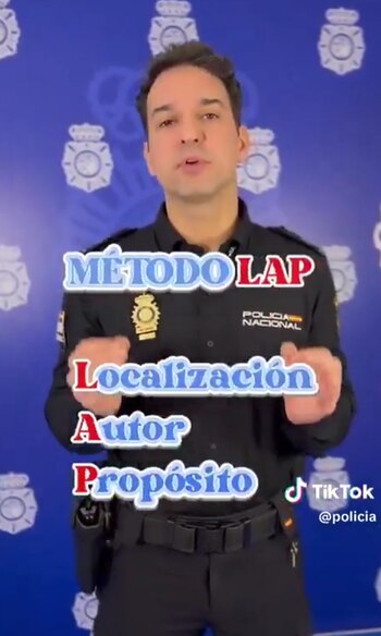 Portavoz de la Policía Nacional