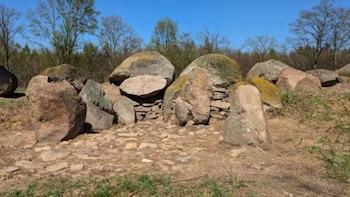 La zona de entrada reconstruida
