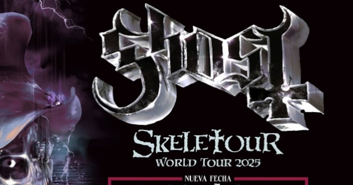 ¡Ghost Regresa a la Ciudad de México! Anuncian Tercera Fecha en el Palacio de los Deportes para su 'SkeleTour' - Detalles de la Preventa y Precios