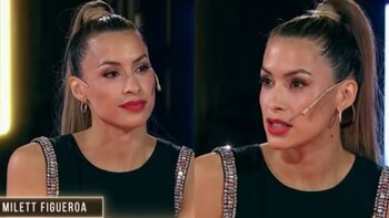 Milett Figueroa fue sorprendida con