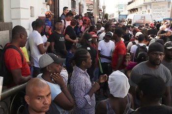 Las personas migrantes se enfrentan