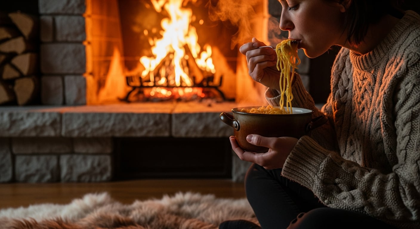 El frío modifica los hábitos alimentarios, favoreciendo la elección de guisos, pastas, chocolates y panificados (Imagen Ilustrativa Infobae)