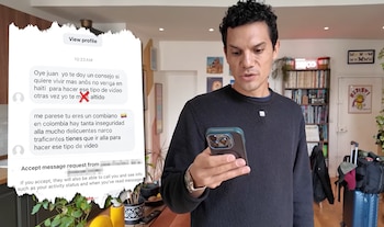 Algunos mensajes advirtieron a Juan Díaz que su vida corría riesgo si volvía a Haití y el youtuber señaló que varias cuentas parecían ficticias - crédito Planeta Juan/YouTube