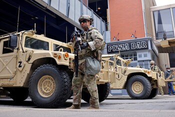 Un miembro de la Guardia