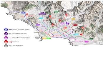Nuevas rutas del Metro de