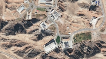 Irán acelera la reconstrucción de una instalación de Parchín vinculada a su antiguo programa nuclear militar