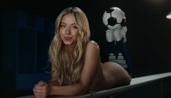 La nueva publicidad de Sydney Sweeney para Novig