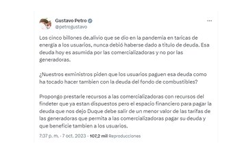 El presidente propuso que a