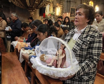 En la misa de Gallo,