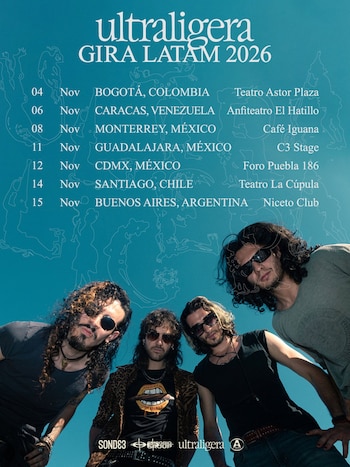 06/10/2026 Ultraligera inicia el próximo 4 de noviembre en Bogotá su gira latinoamericana
CULTURA CASTILLA-LA MANCHA ESPAÑA EUROPA TOLEDO
ULTRALIGERA