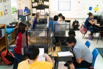 Alumnos de 5º grado de