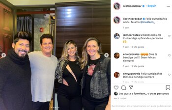 Tomada de Instagram @licethcordobar