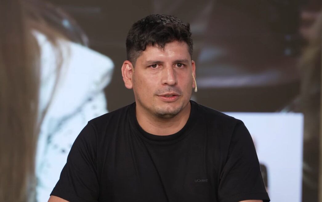 Jonathan Acosta, militante de la Unión Obrera de la Construcción de la República Argentina (UOCRA)