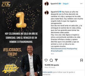 Fredy Guarín compartió en sus