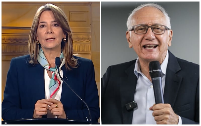 La ministra de Salud, Ana María Vesga, y su antecesor, Guillermo Alfonso Jaramillo, protagonizan un fuerte choque por las denuncias sobre aparente corrupción en la cartera - crédito suministrada a Infobae Colombia - Colprensa