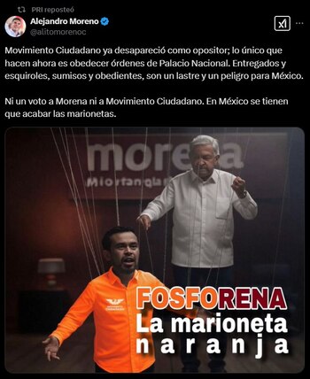 El PRI arremetió contra Morena