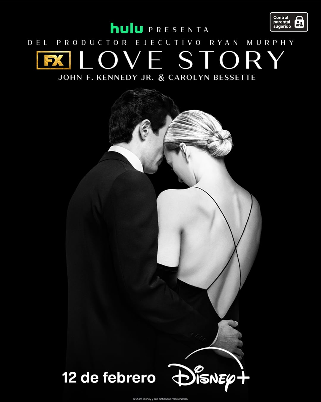 Love Story: John F. Kennedy Jr. y Carolyn Bessette rompe récord con más de 25 millones de horas vistas en Disney+.(Disney+)