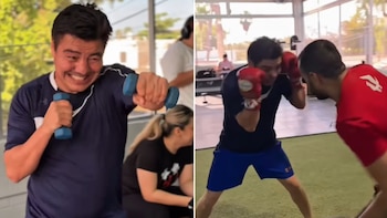 Travieso Arce presume su preparación para enfrentarse a Julio César Chávez en pelea de exhibición